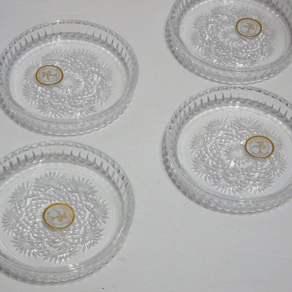 Fifth Avenue “Portico” Poland Crystal 6 Piece Wine Accessory Set w/Original Box - Picture 10 of 16